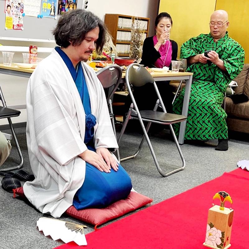 投扇興はお正月恒例！