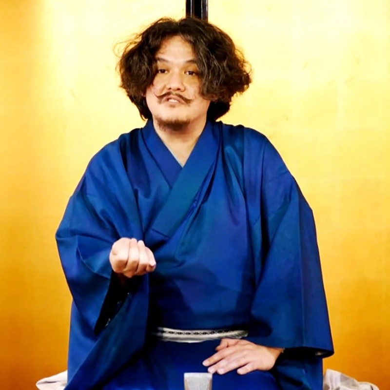 天狗連参る　鳩太郎歌う